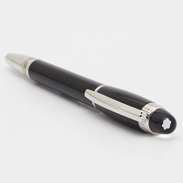 Pre Owned Montblanc Black Leather Urban Spirit Augmented Paper Set