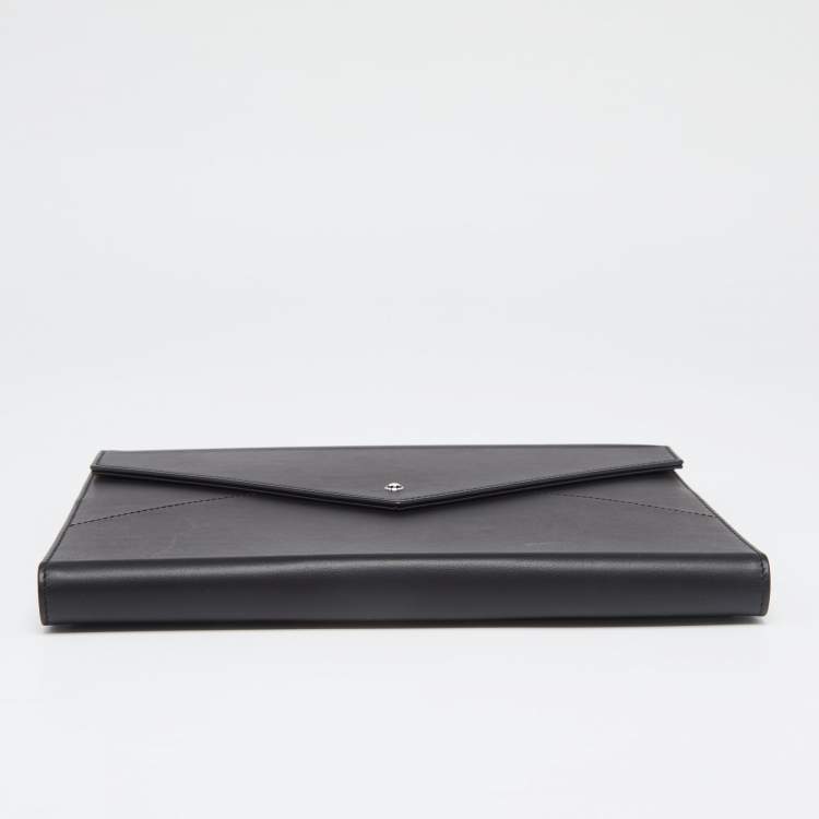 Pre Owned Montblanc Black Leather Augmented Paper Set