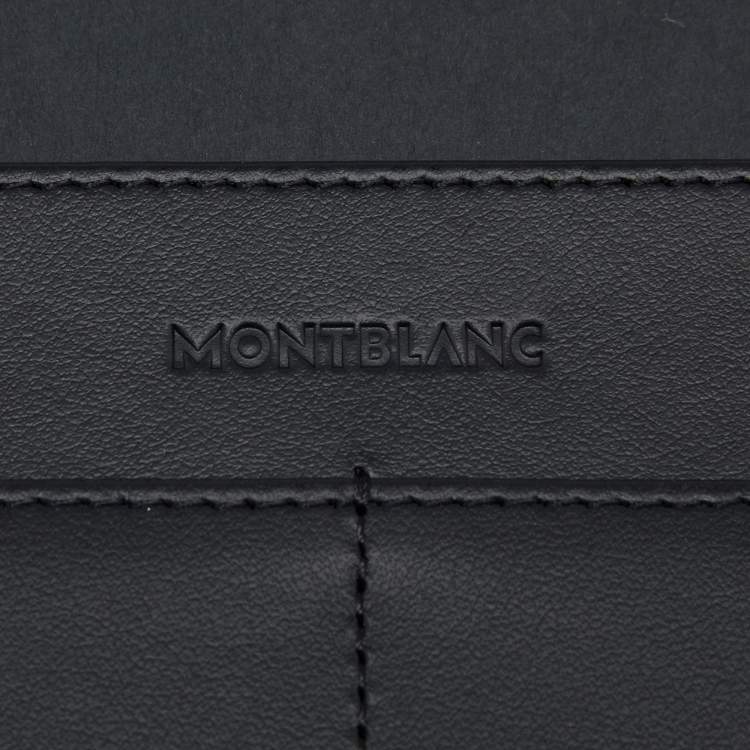 Pre Owned Montblanc Black Leather Augmented Paper Set