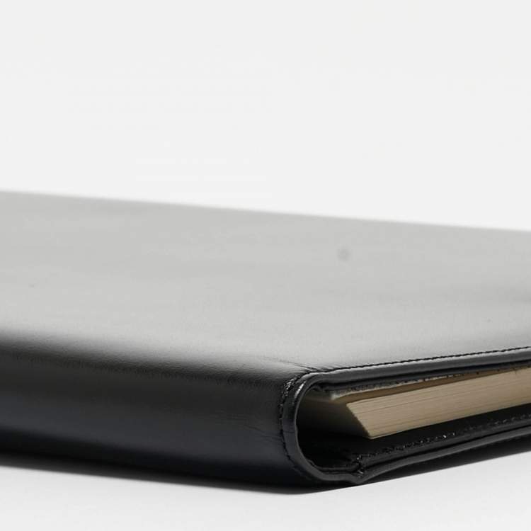 Pre Owned Montblanc Black Leather Large Meisterstuck Notebook Holder