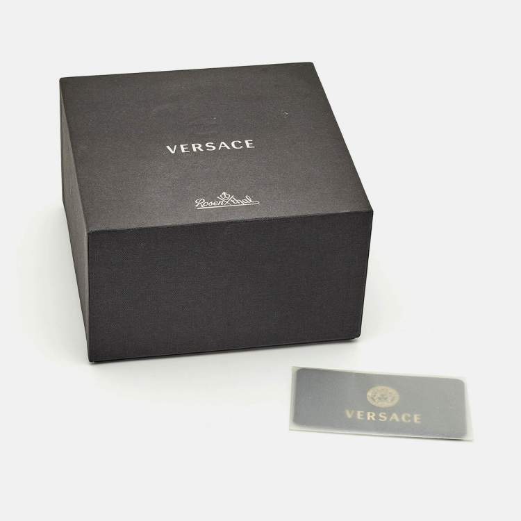 Pre Owned Rosenthal Meets Versace Ikarus Vanity Espresso Cup & Saucer