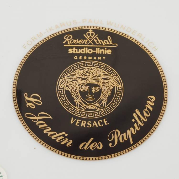 Pre Owned Rosenthal Meets Versace Ikarus Le jardin de Versace Covered Vegetable Bowl