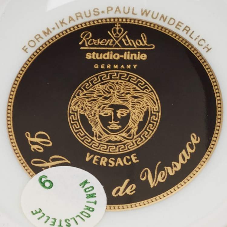 Pre Owned Rosenthal Meets Versace Le jardin de Versace Creamer