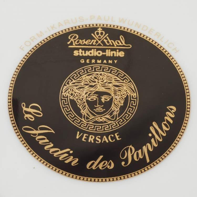 Pre Owned Rosenthal Meets Versace Ikarus Le jardin de Versace Covered Vegetable Bowl