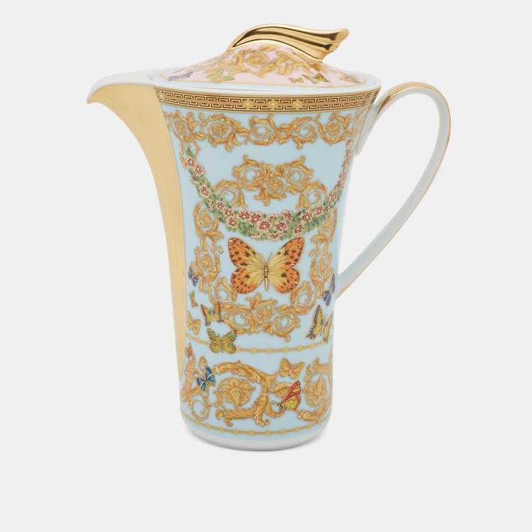 Pre Owned Rosenthal Meets Versace Le jardin de Versace Coffee Pot