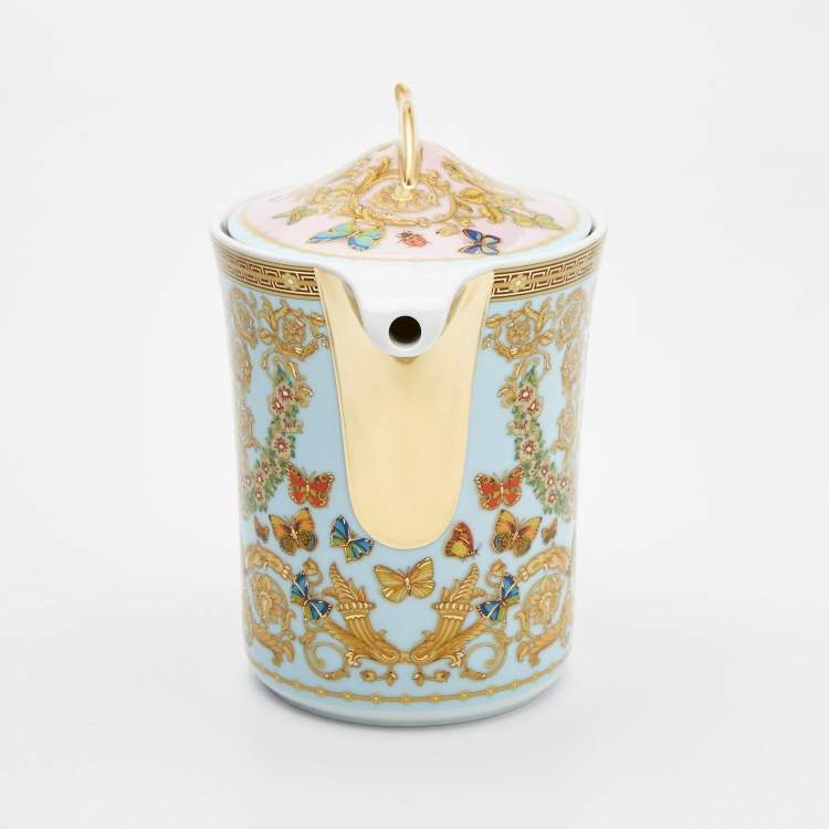 Pre Owned Rosenthal Meets Versace Le jardin de Versace Teapot Set of 2