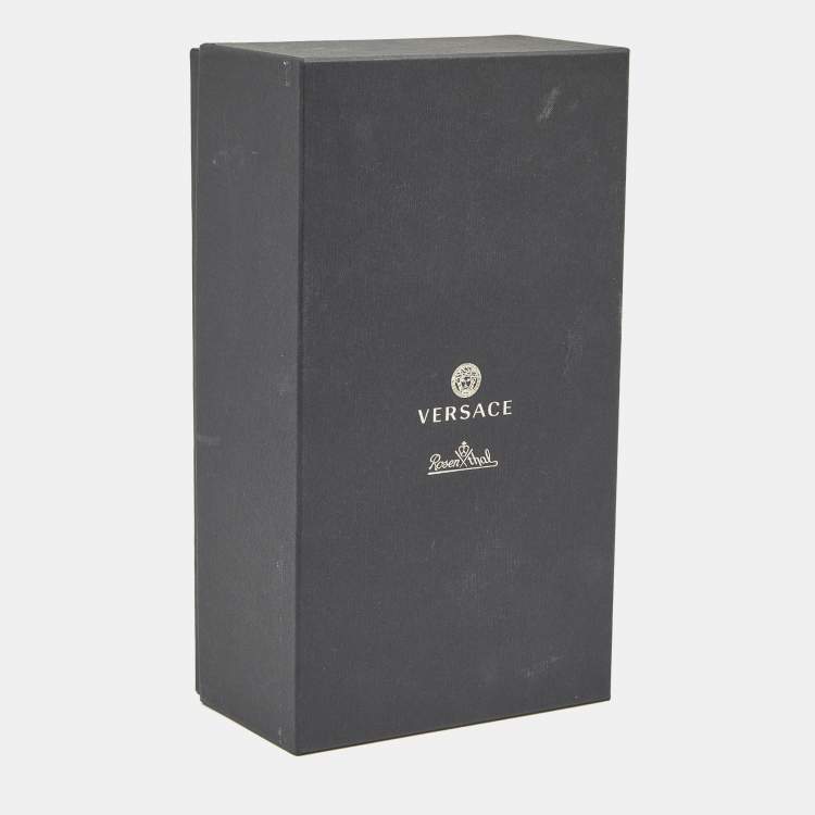 Pre Owned Rosenthal Meets Versace Medusa Rhapsody Candle Holder