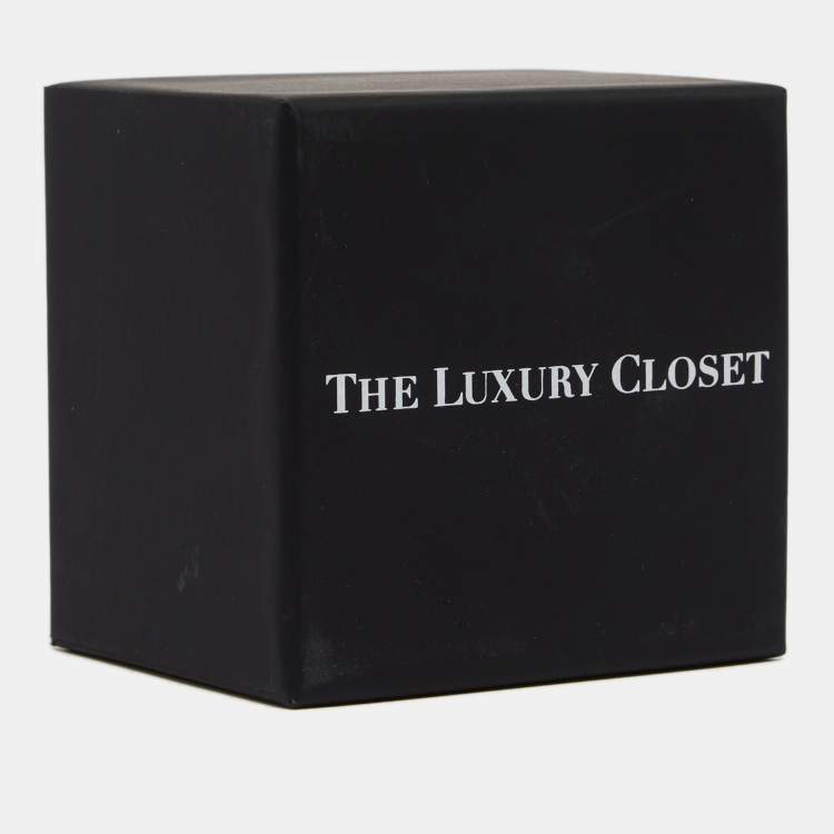 Pre Owned Rosenthal Meets Versace Gold Medusa Vanity Vase