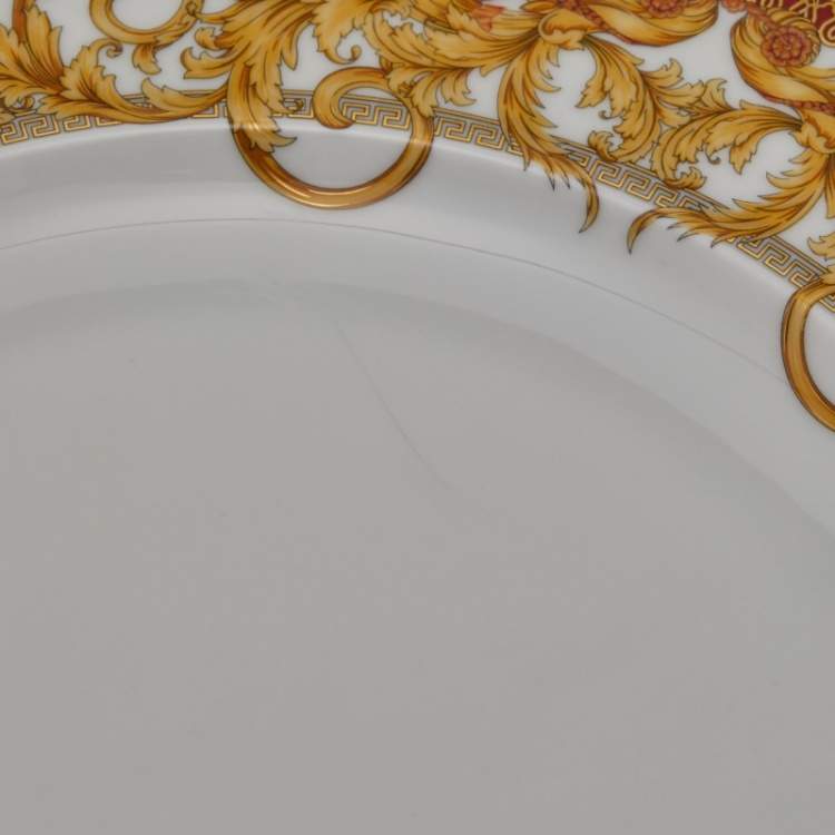 Pre Owned Rosenthal Meets Versace Asian Dream Dinner Plate