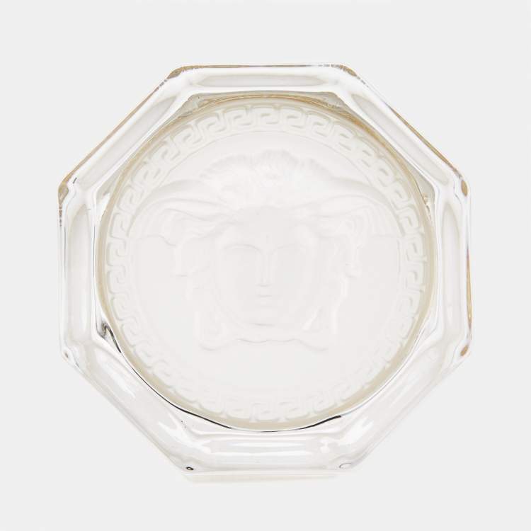 Pre Owned Rosenthal Meets Versace Medusa D’Or Whiskey Glasses Set of 2