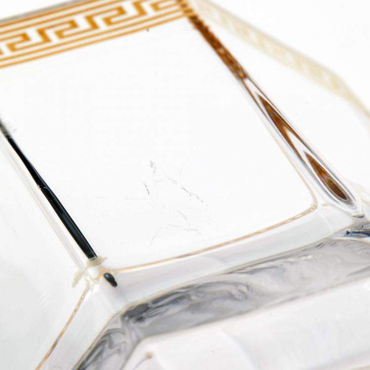 Pre Owned Rosenthal Meets Versace Medusa D’Or Whiskey Glasses Set of 2