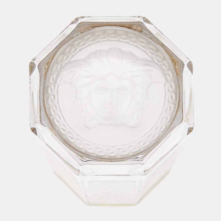 Pre Owned Rosenthal Meets Versace Medusa D’Or Aperitif Wine Glasses Set of 2