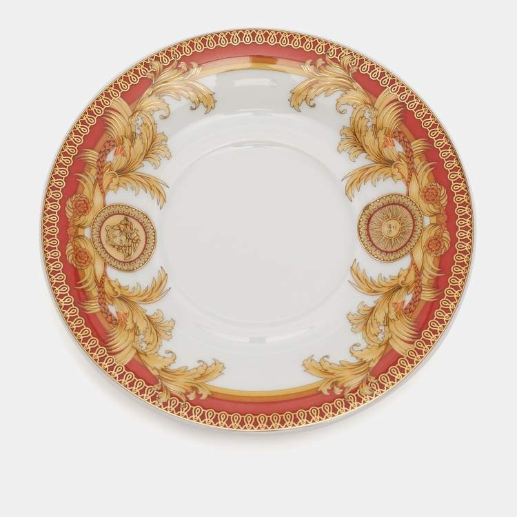Pre Owned Rosenthal Meets Versace Asian Dream Espresso Cup & Saucer Set