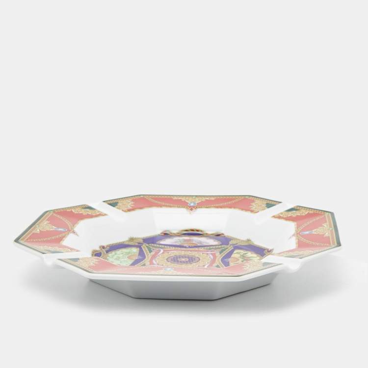 Pre Owned Rosenthal Meets Versace Porcelain Peace 2005 Ashtray