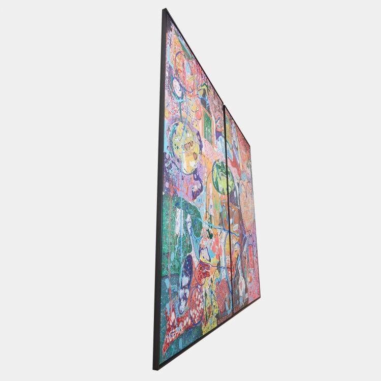 Pre Owned The Children of India - 'The Linking of Souls - Within Our Hearts', by Sacha Jafri, UK, 2018 (300 x 340)