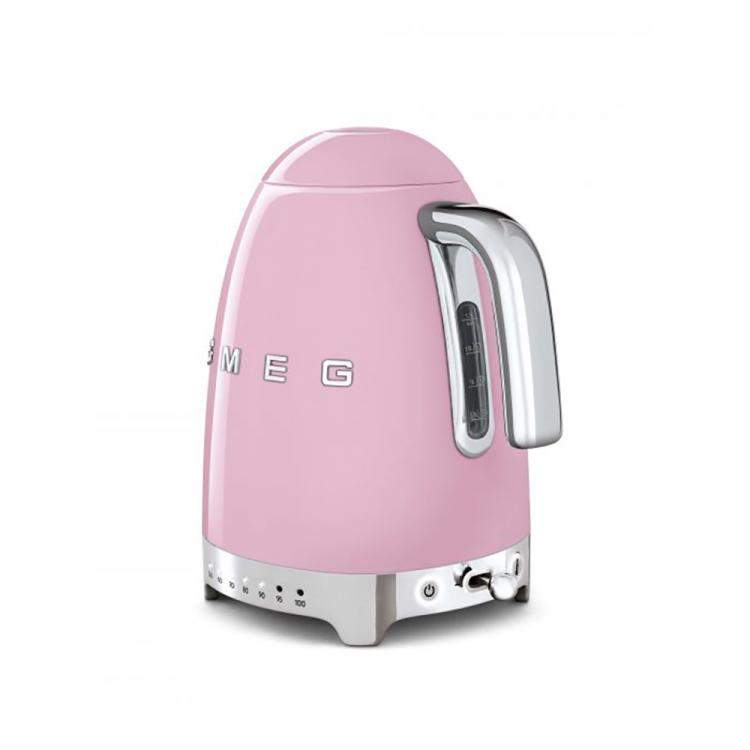 Pre Owned Smeg 50's Retro Style Kettle,1.7 Liter, Pink (Available for UAE Customers Only)
