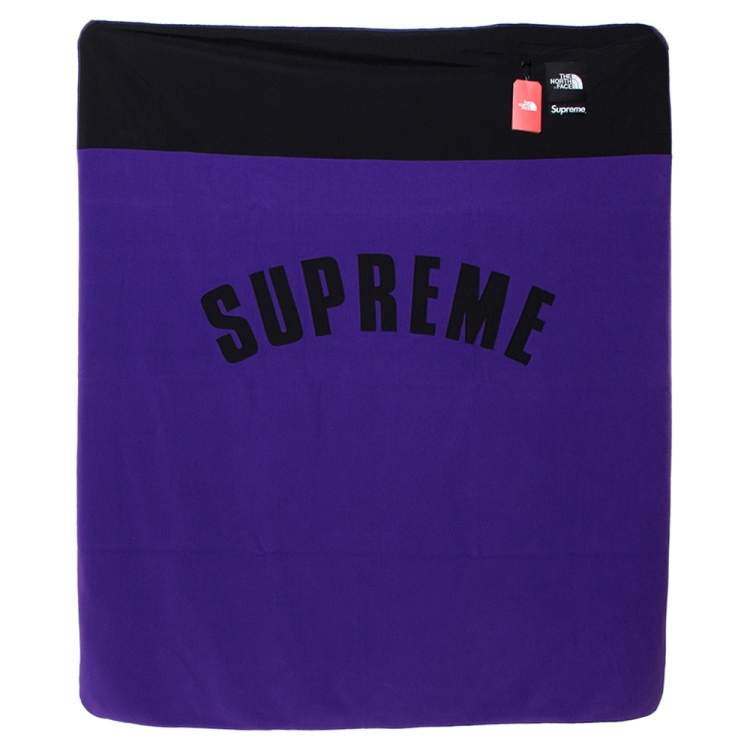 Supreme X The North Face Purple Arc Denali Fleece Blanket Supreme | The  Luxury Closet