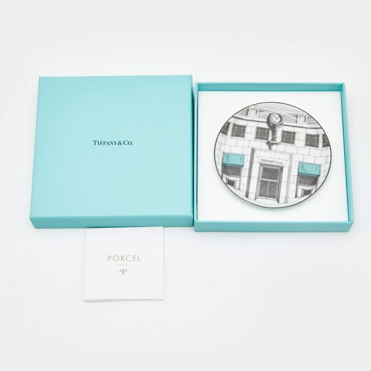 Pre Owned Tiffany & Co. Porcelain Flagship Facade Dish