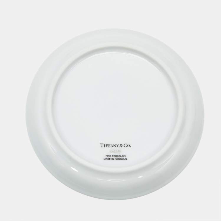 Pre Owned Tiffany & Co. Porcelain Tiffany 1837 Dish