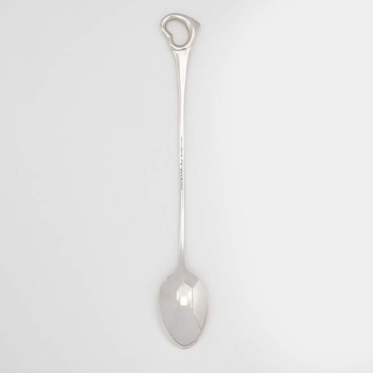 Tiffany & Co. Sterling Silver Elsa Peretti Full Heart Baby Spoon