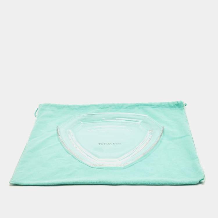 Pre Owned Tiffany & Co. Geometric Glass Plate 
