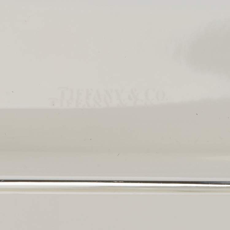 Pre Owned Tiffany & Co. Geometric Glass Plate 