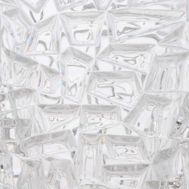 Pre Owned Tiffany & Co. Crystal Sierra Vase & 2 Votive Candle Holders Set