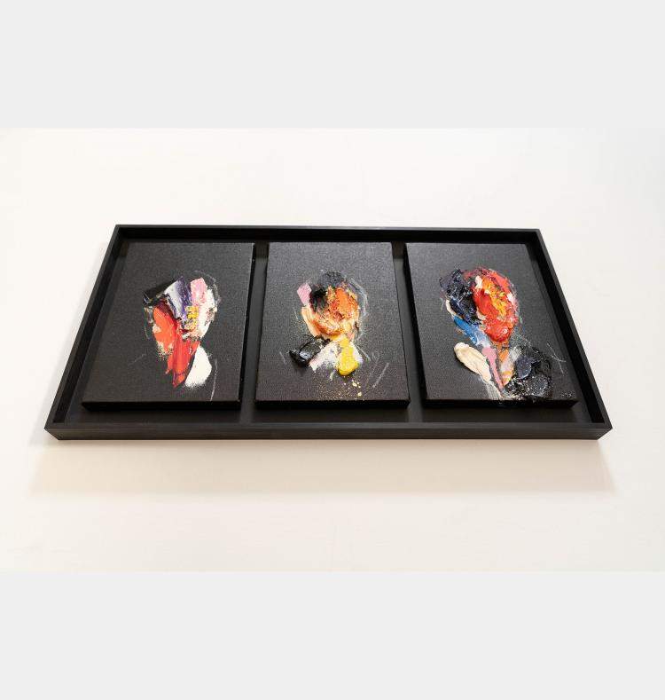 Pre Owned Untitled Portrait Works By Tomoya Nakano, Japan,2023 (28.9 X 56.2)