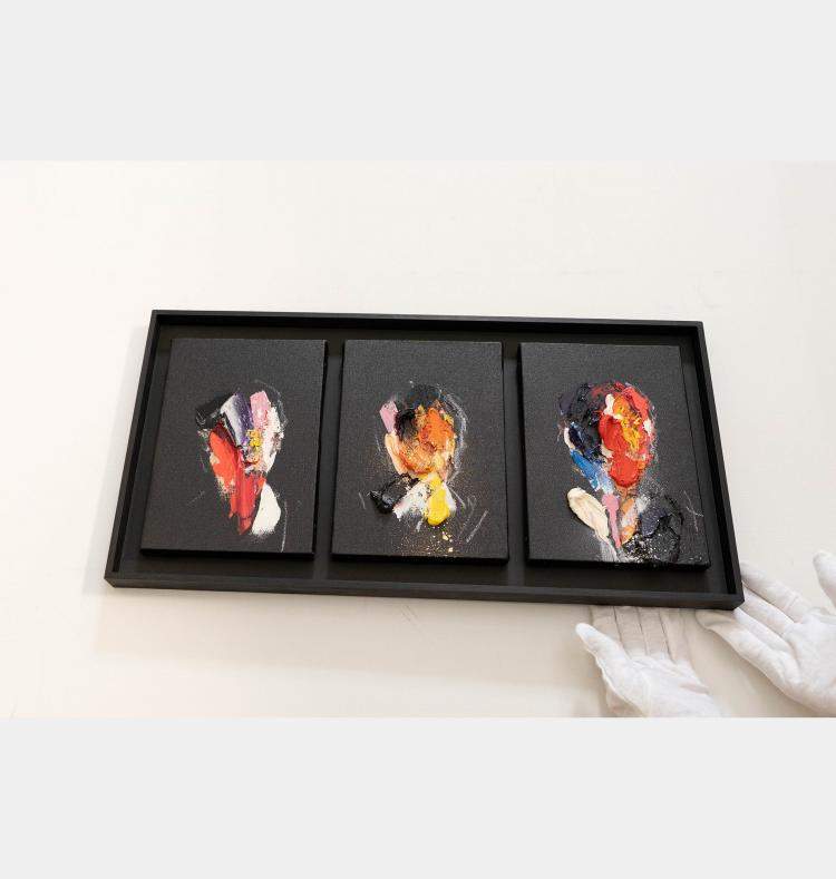 Pre Owned Untitled Portrait Works By Tomoya Nakano, Japan,2023 (28.9 X 56.2)