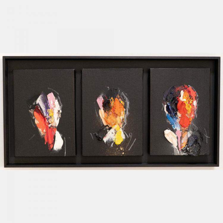 Pre Owned Untitled Portrait Works By Tomoya Nakano, Japan,2023 (28.9 X 56.2)