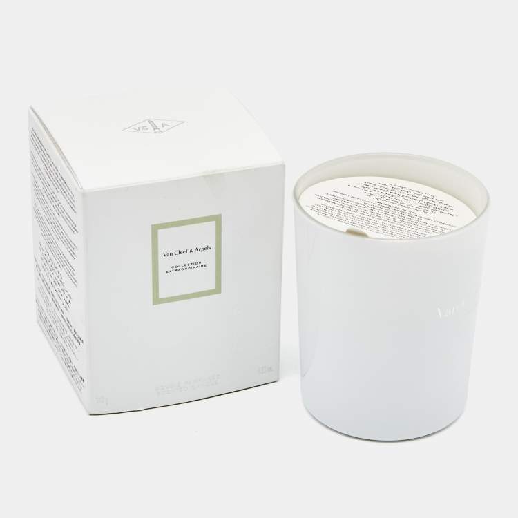 Pre Owned Van Cleef & Arpels Collection Extraordinaire Rose Rouge Scented Candle