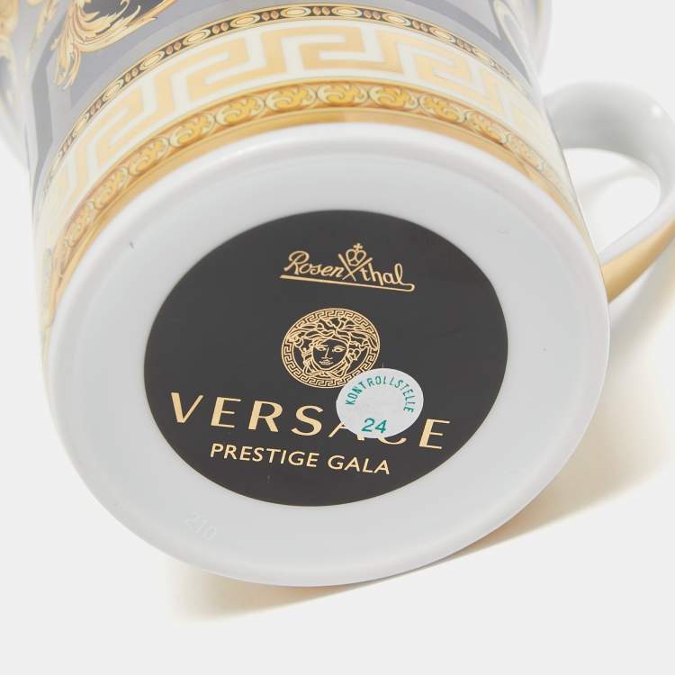 Pre Owned Versace x Rosenthal Prestige Gala Porcelain Mug