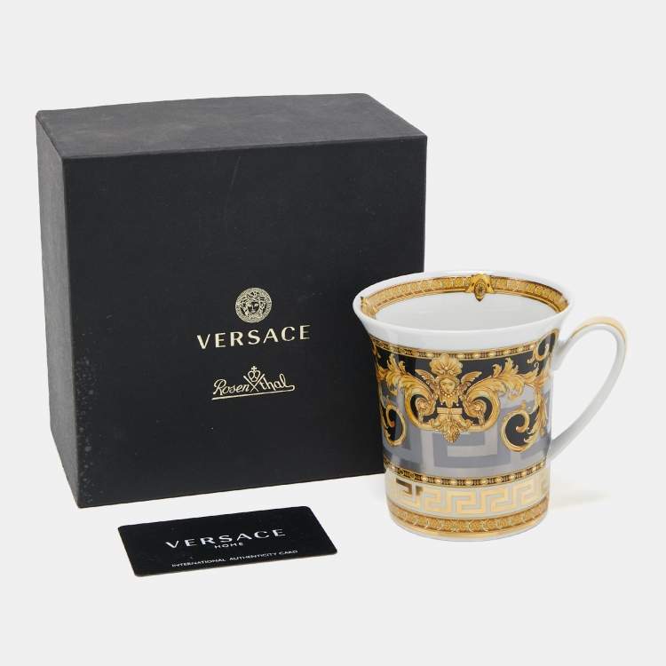 Pre Owned Versace x Rosenthal Prestige Gala Porcelain Mug