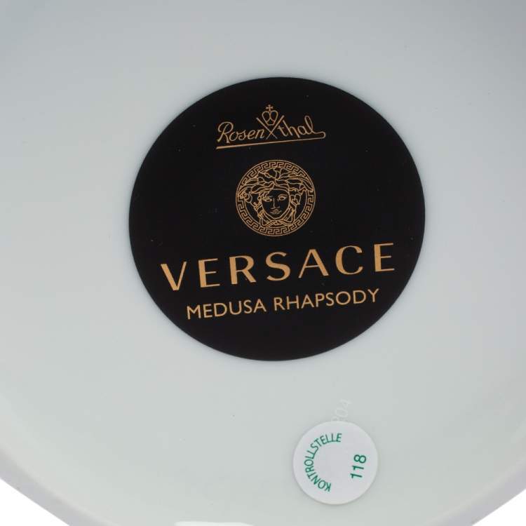 Pre Owned Versace X Rosenthal Rhapsody Porcelain Vase