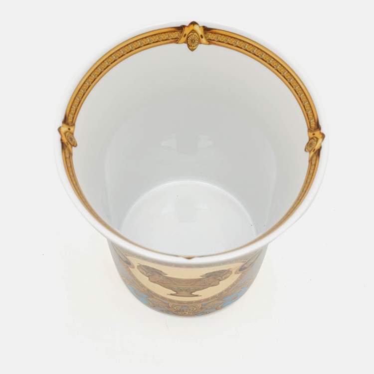 Pre Owned فازة بورسلين روزنتال مع فيرساتشي بريستيج غالا لو بلو