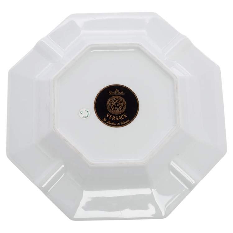 Pre Owned Versace x Rosenthal Le jardin de Versace Porcelain Ashtray 23 cm