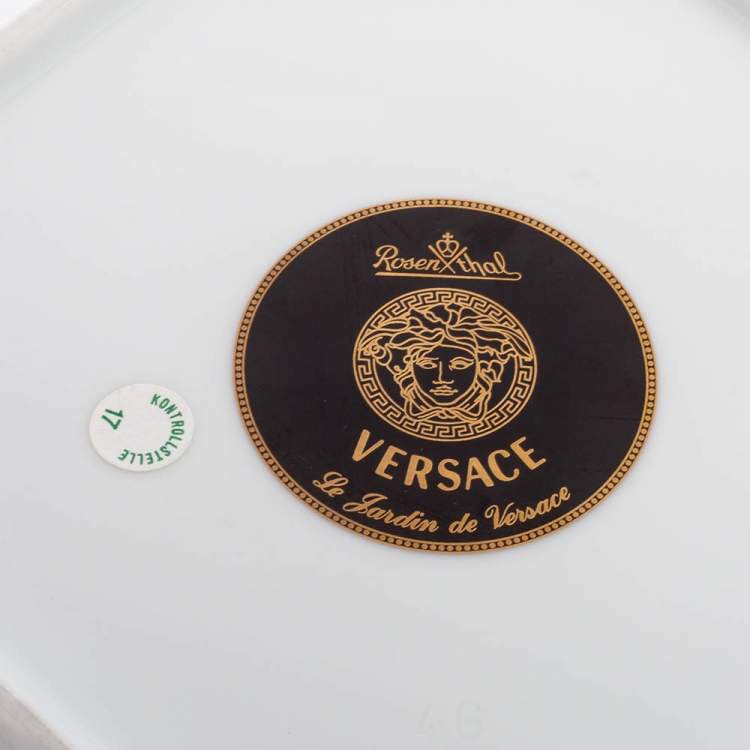 Pre Owned Versace x Rosenthal Le jardin de Versace Porcelain Ashtray 23 cm