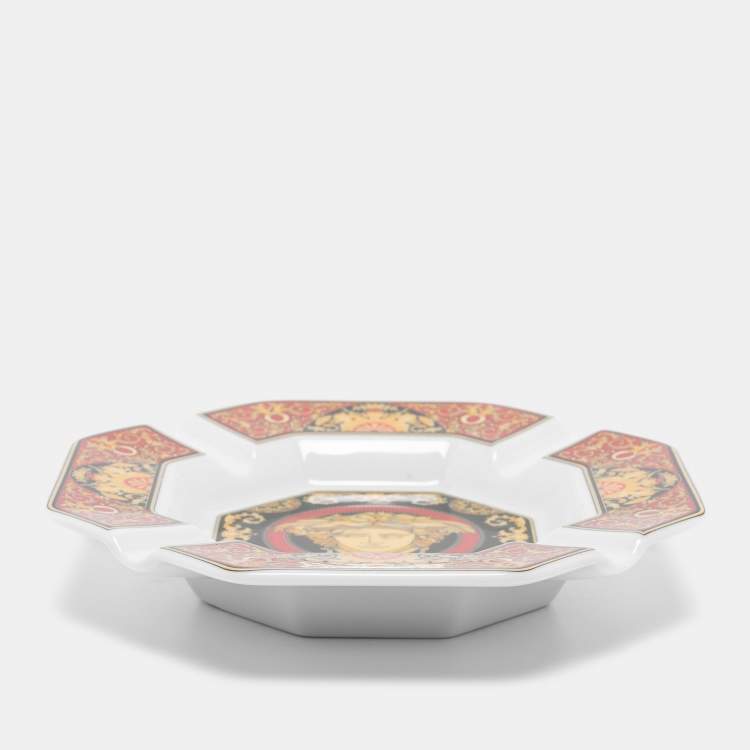 Pre Owned Versace x Rosenthal Medusa Porcelain Ashtray