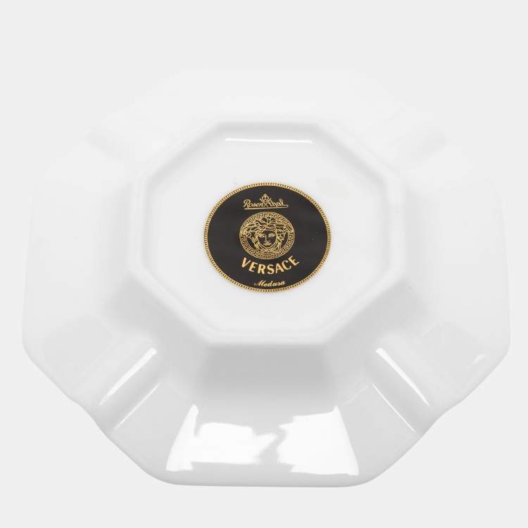 Pre Owned Versace x Rosenthal Medusa Porcelain Ashtray
