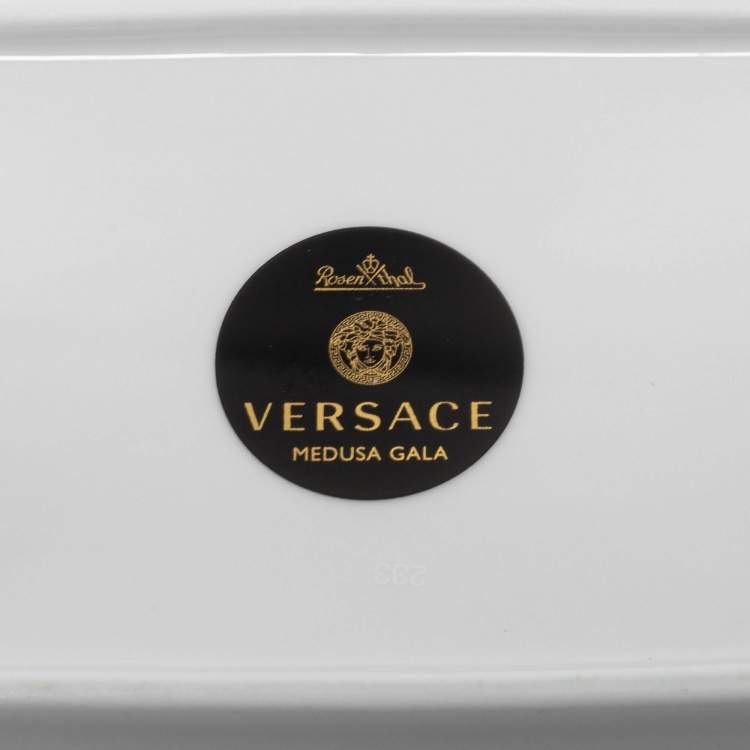 Pre Owned Versace x Rosenthal Medusa Gala Porcelain Ashtray