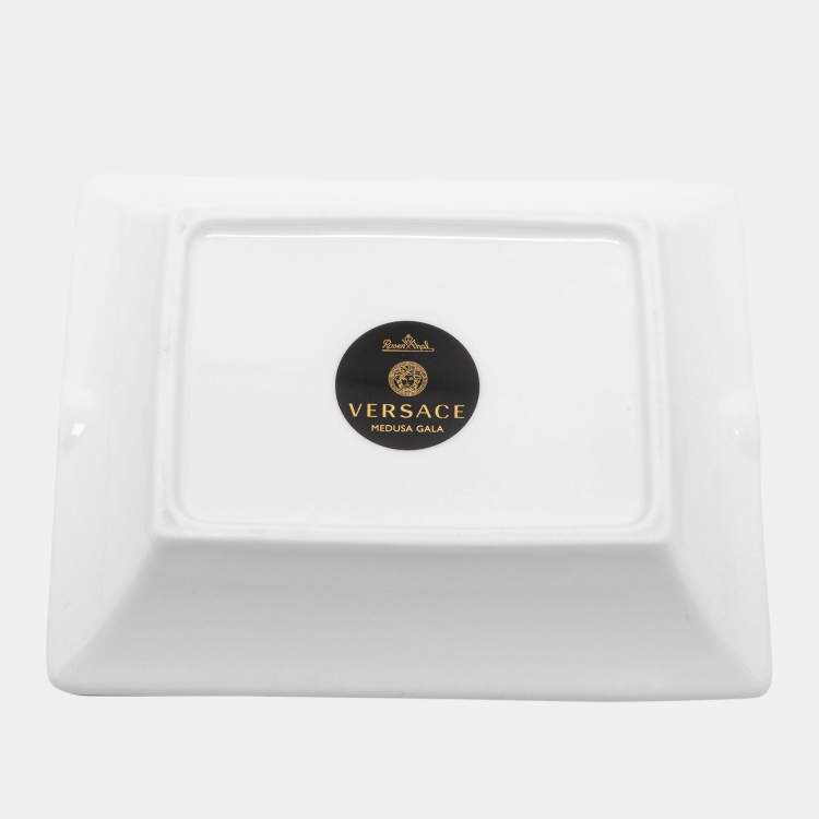 Pre Owned Versace x Rosenthal Medusa Gala Porcelain Ashtray
