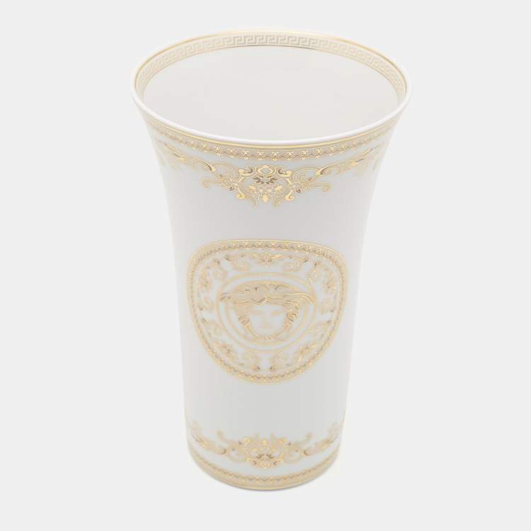 Pre Owned Versace Medusa Gala Vase