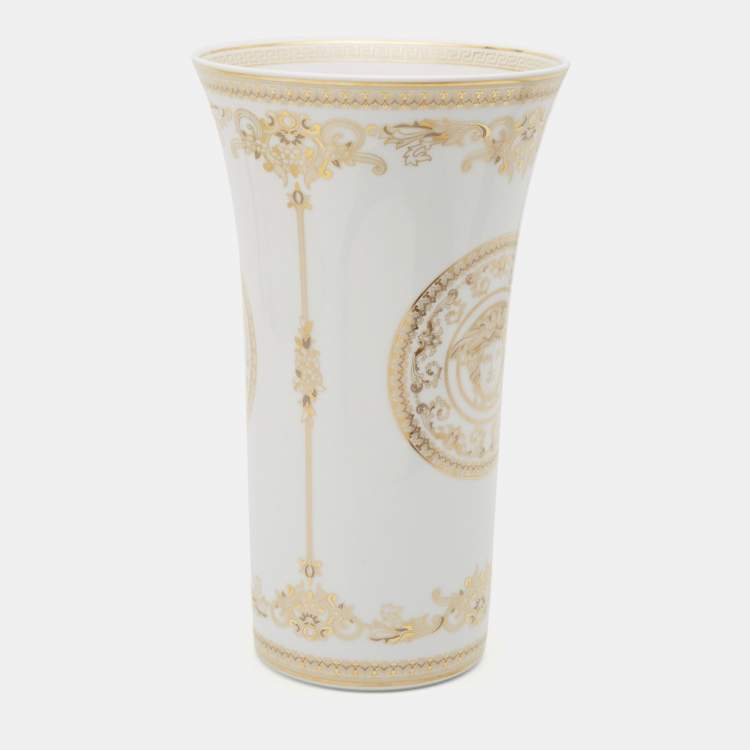 Pre Owned Versace Medusa Gala Vase