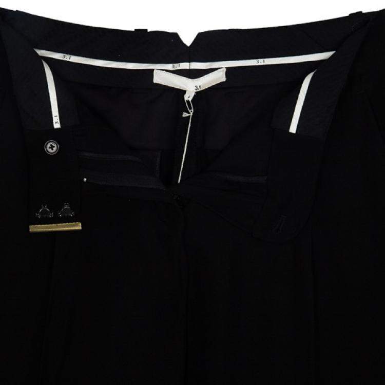 Pre Owned 3.1 Phillip Lim Black Pants S