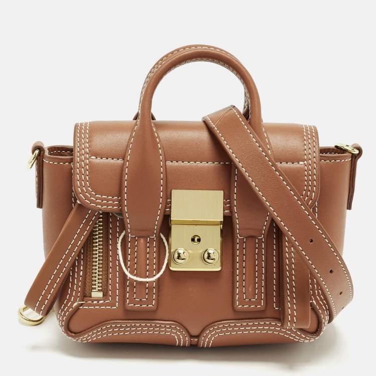 مملوكة مسبقًا 3.1 Phillip Lim Pashli Mini Leather Satchel