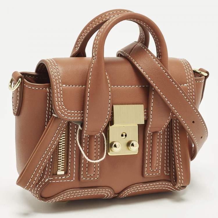 مملوكة مسبقًا 3.1 Phillip Lim Pashli Mini Leather Satchel