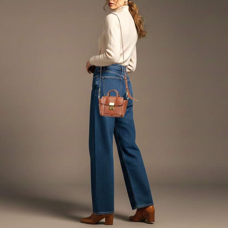 مملوكة مسبقًا 3.1 Phillip Lim Pashli Mini Leather Satchel