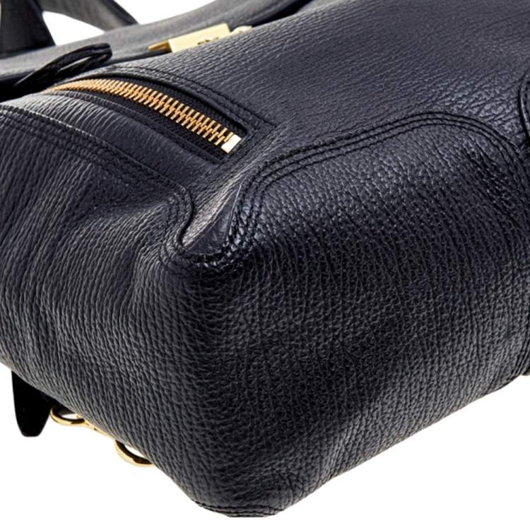 مملوكة مسبقًا 3.1 Phillip Lim Black Leather Pashli Backpack