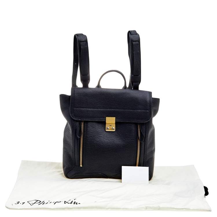 مملوكة مسبقًا 3.1 Phillip Lim Black Leather Pashli Backpack