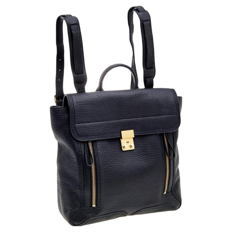 مملوكة مسبقًا 3.1 Phillip Lim Black Leather Pashli Backpack